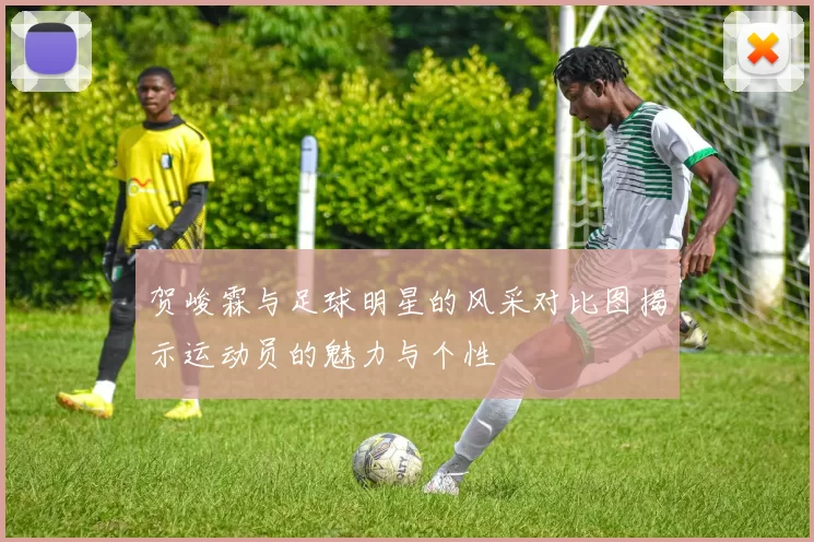 贺峻霖与足球明星的风采对比图揭示运动员的魅力与个性